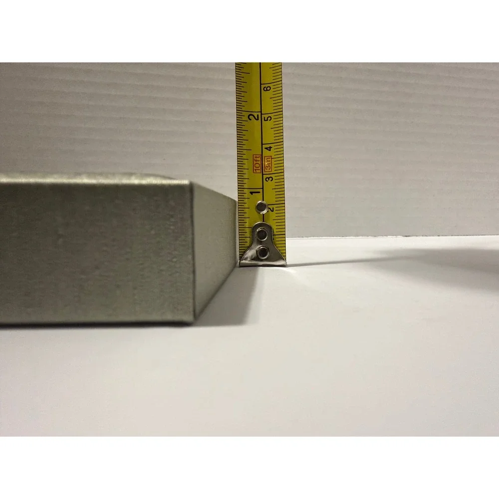 Square‎ Pendant Necklace Jewelry Display Box Holder Case Tray Gray